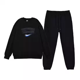 2 Pcs Women's Fashion Sweatshirts & Pant Set X1021590