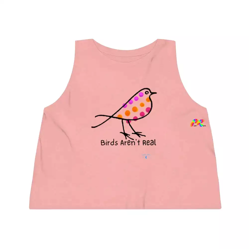 Birds Aren't Real Sleeveless Women's Crop Top