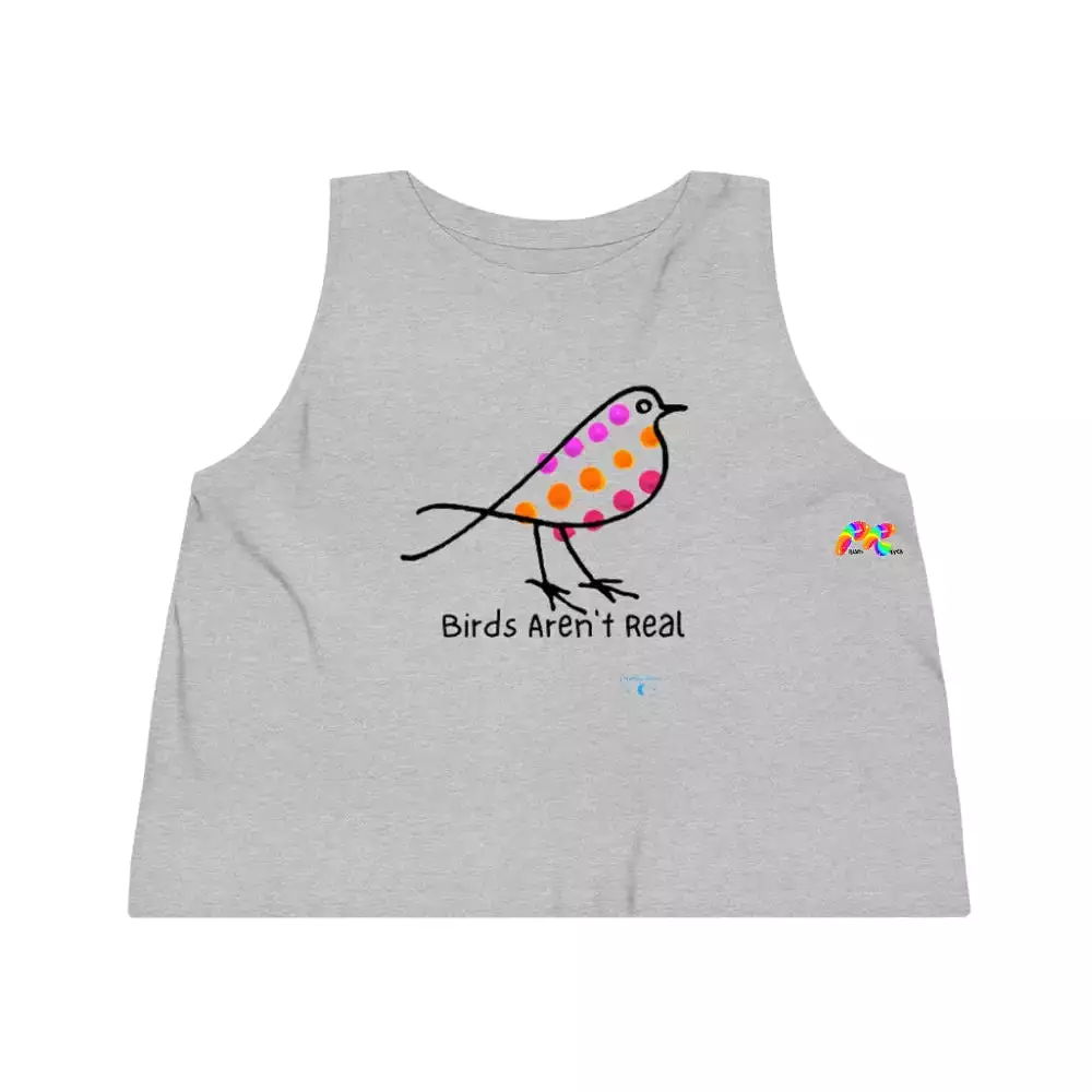 Birds Aren't Real Sleeveless Women's Crop Top