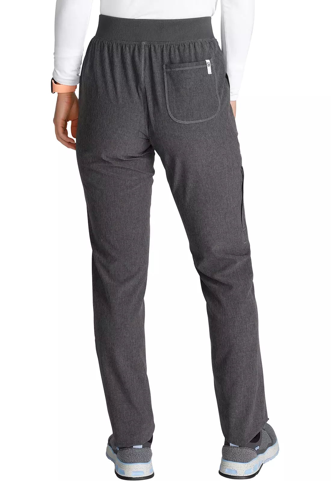 Cherokee CK248 Women's Tapered Leg Pull On Cargo Pant