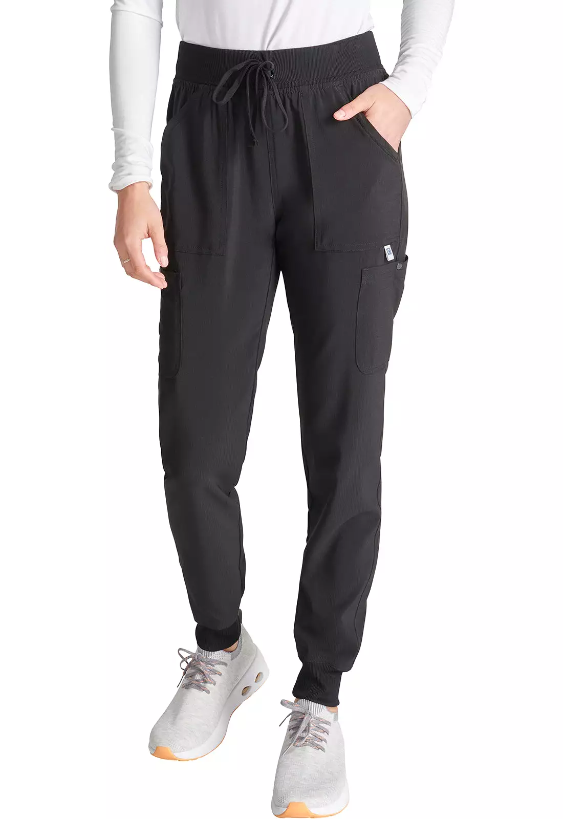 Cherokee CK249 Women's Natural Rise Jogger Scrub Pant - TALL