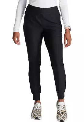 Cherokee Form CK092 Women's Mid-Rise Jogger Scrub Pant