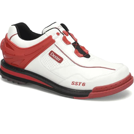 Dexter Men's SST 6 Hybrid BOA Right Hand Bowling Shoes White/Red