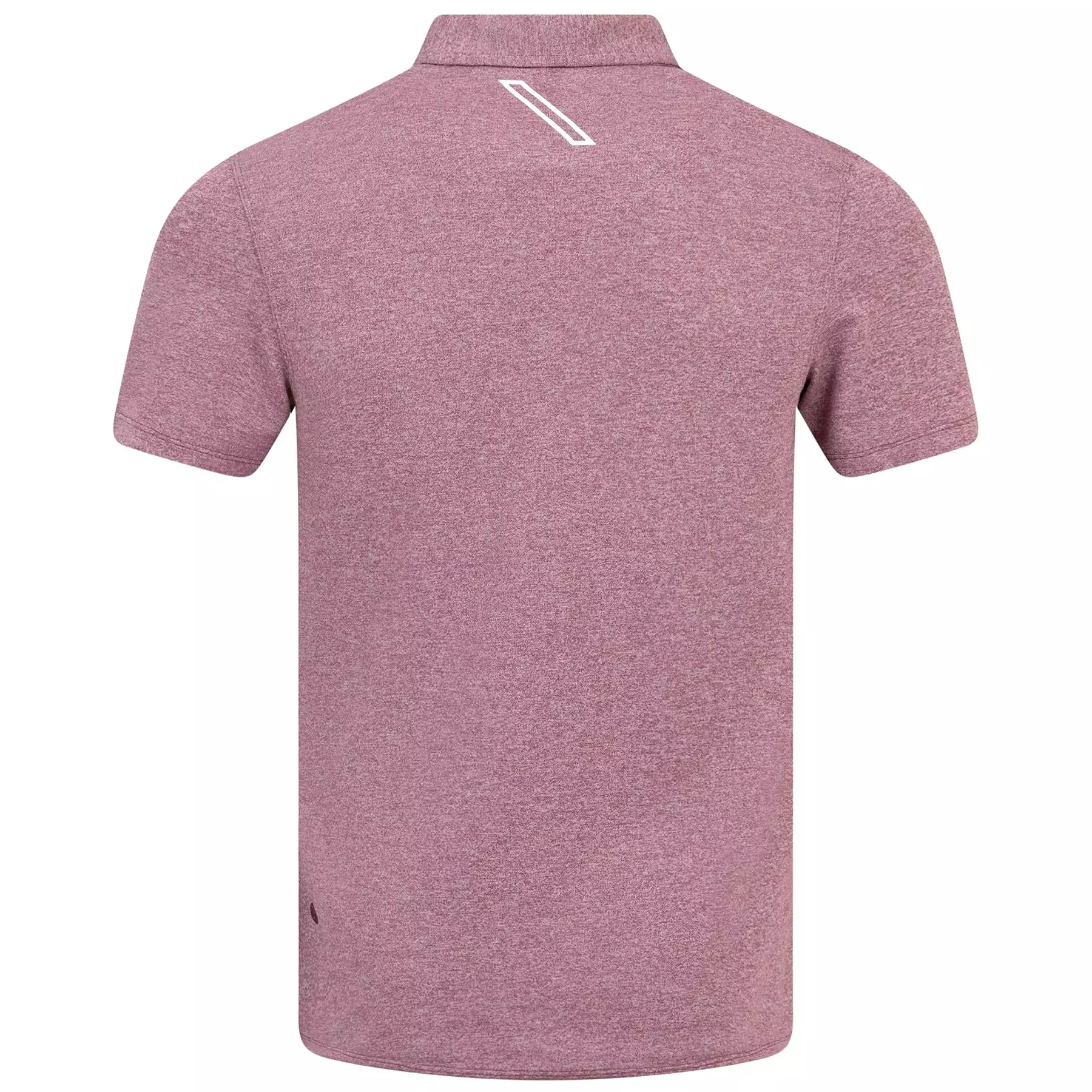 Evolution Stretch Pique Polo Heathered Red Merlot - SS24