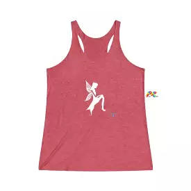 Fairy Women's Tri-Blend Racerback Tank