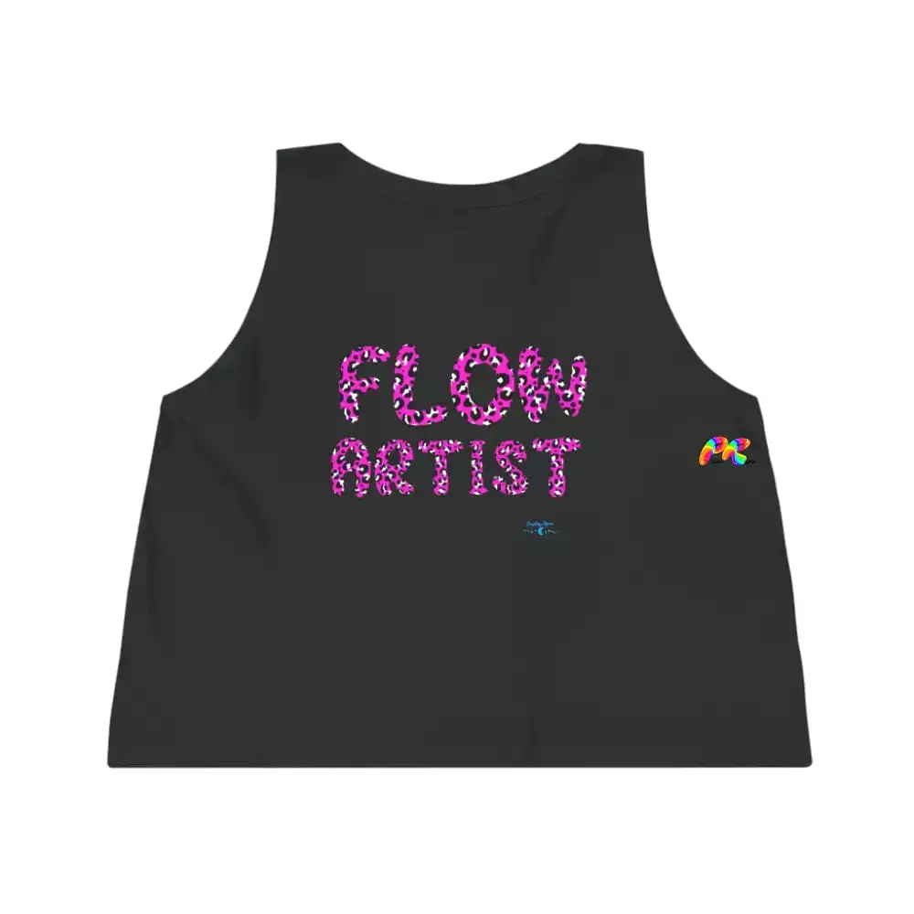 Flow Artist and Heart Flowy Crop Top