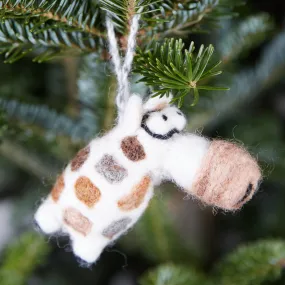 Giraffe Woolie Ornament