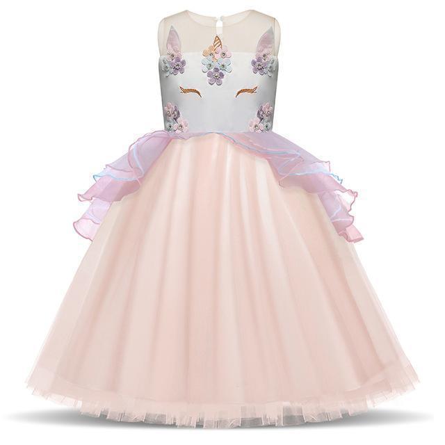 Girls Dress, Fairy Party Dress, Sleeveless