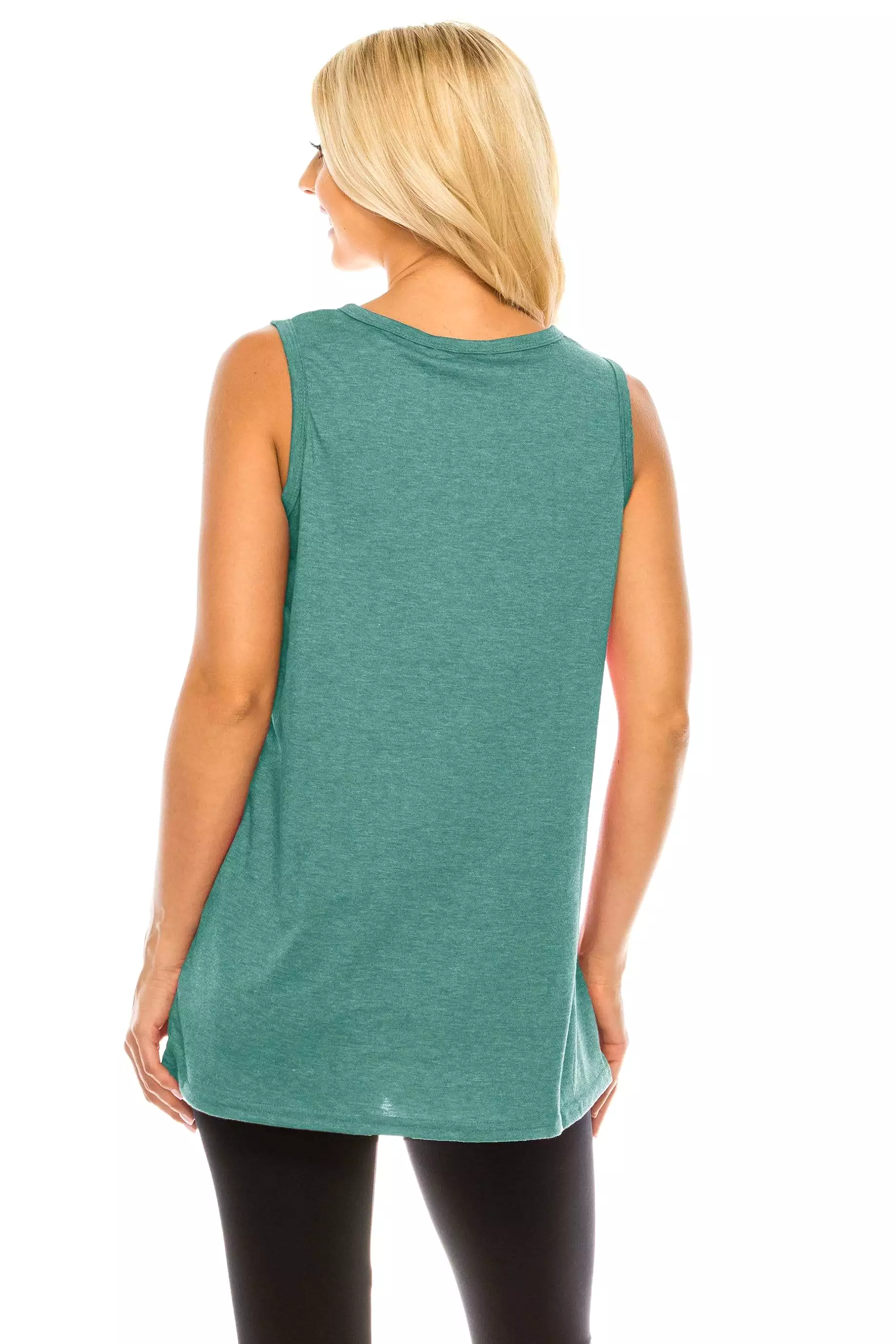 Haute Edition Women's Lazy Loose Fit Tank top. Plus size available