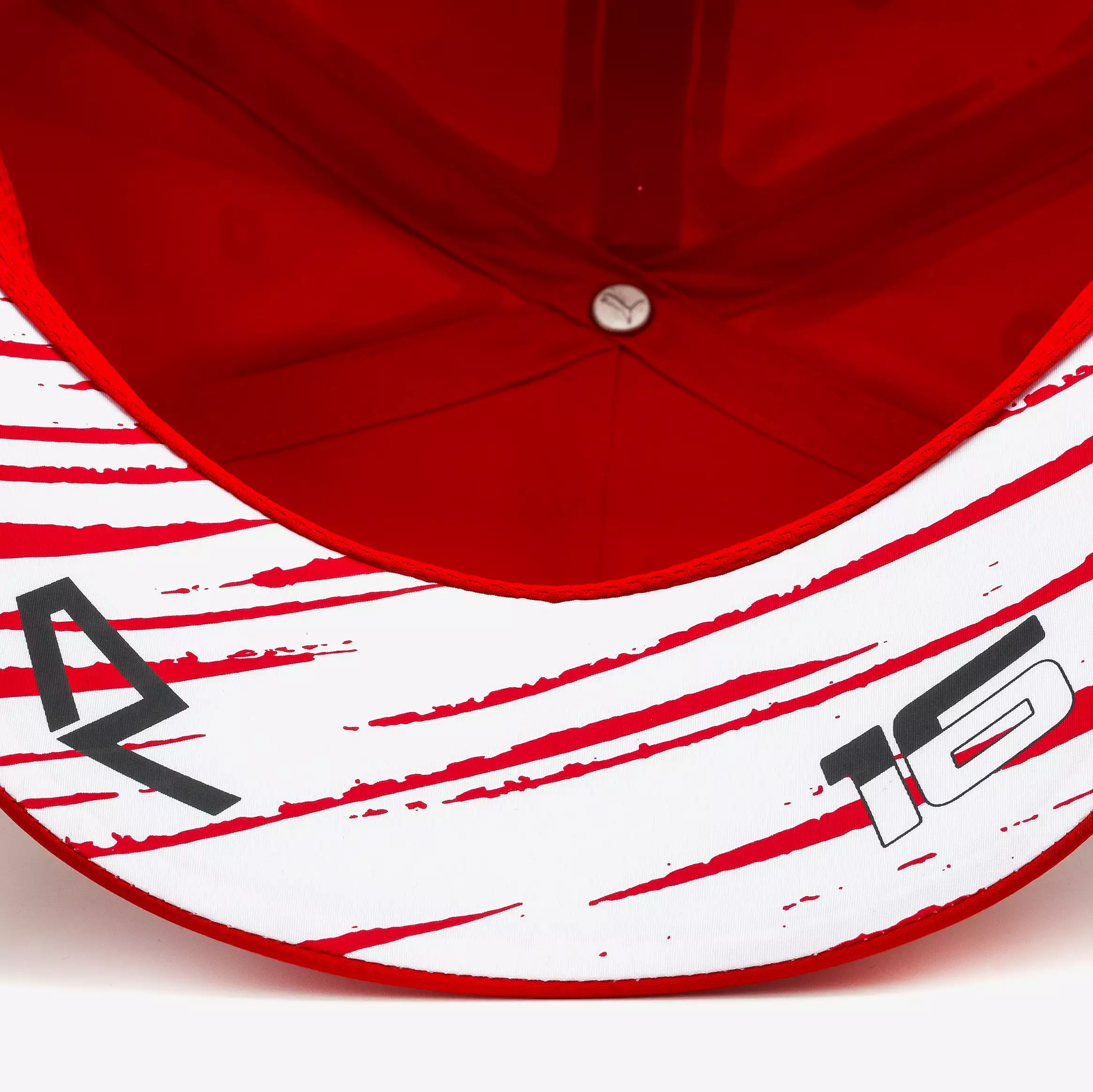 Joshua Vides for Scuderia Ferrari Charles Leclerc Cap Mens Hat (Red/White)