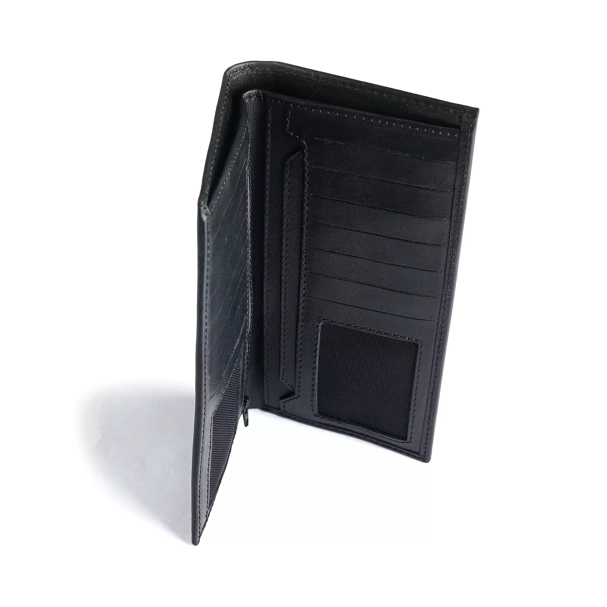 Leather Long Wallet CW LONG BLACK