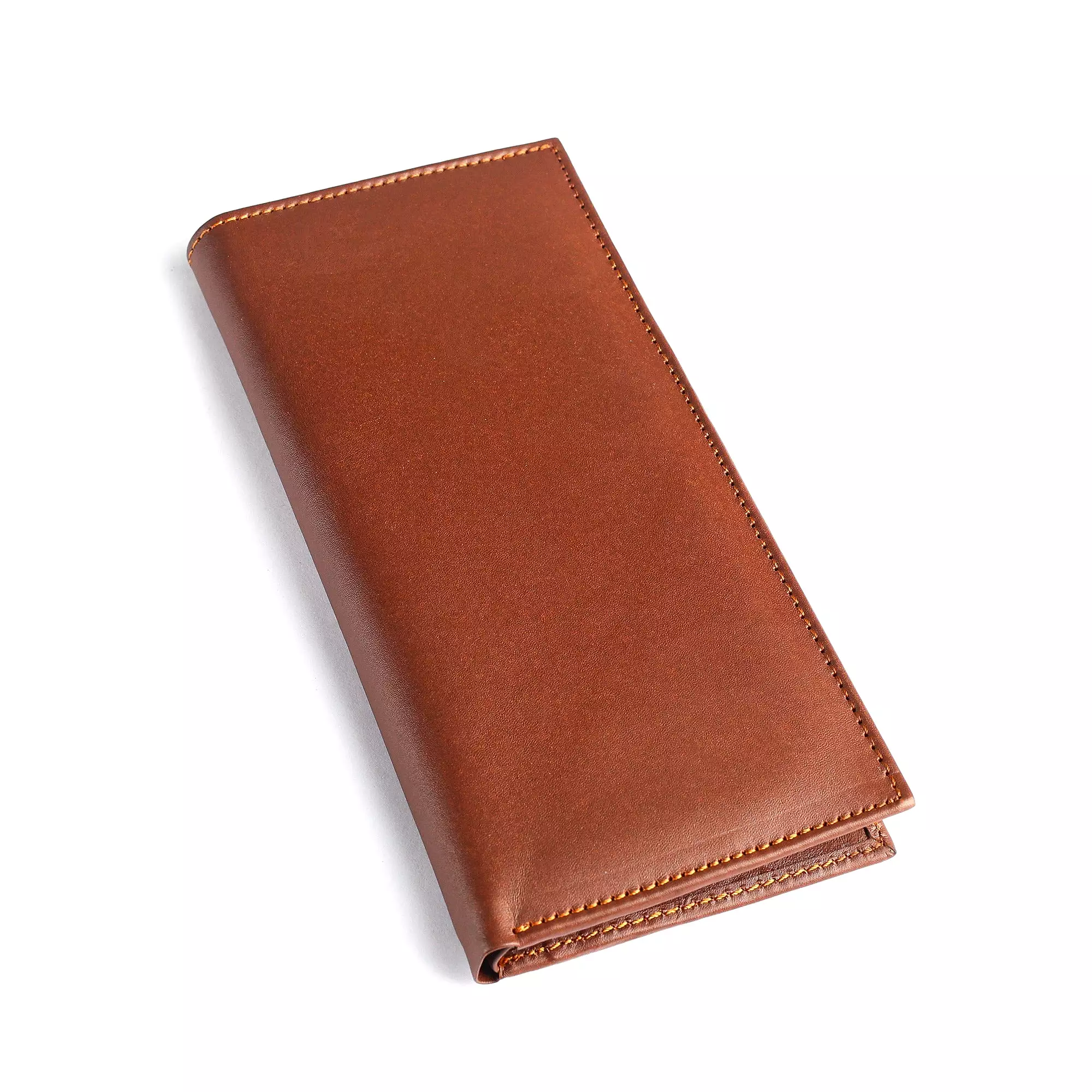 Leather Long Wallet CW LONG TAN