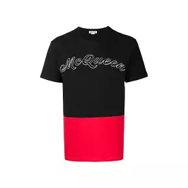 Maglietta Alexander Mcqueen in cotone con logo