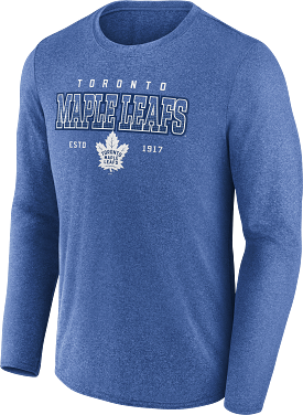 Maple Leafs Fanatics Men's Wordmark Long Sleeve