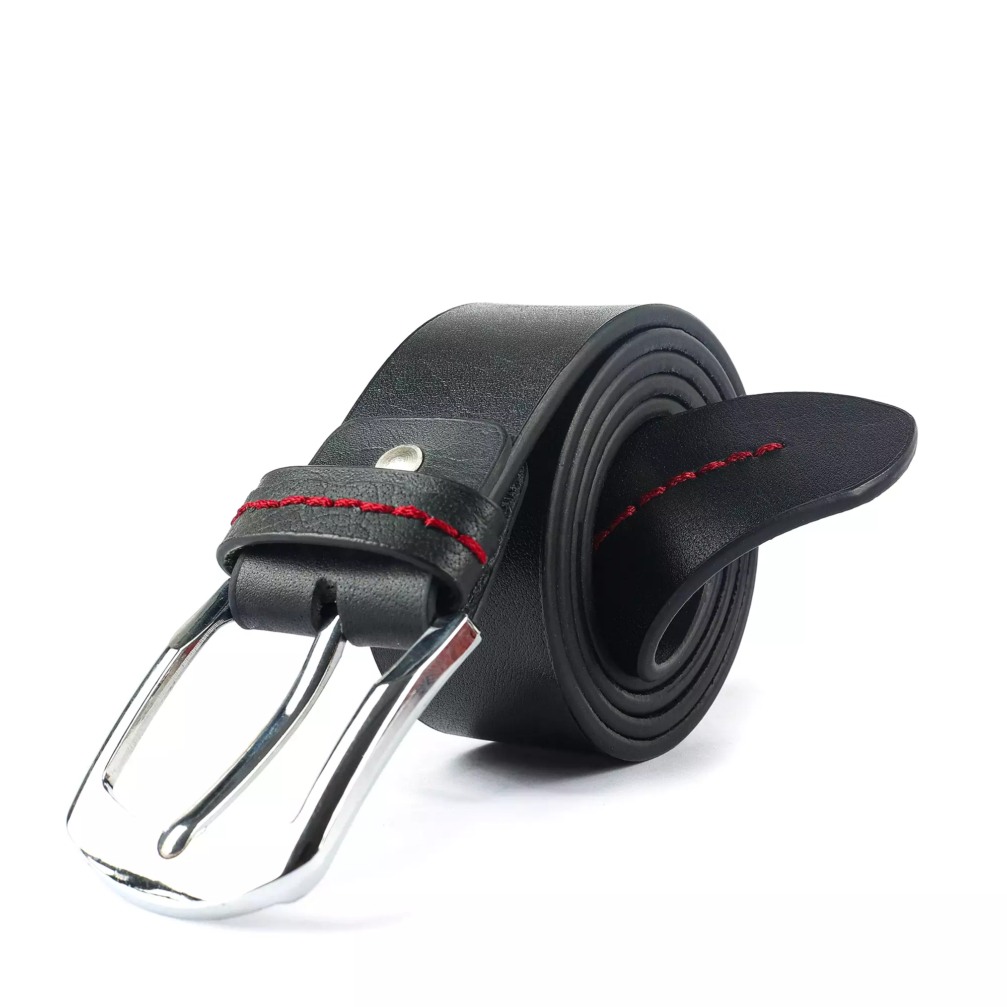 Men Leather Belt CB BELT BLACK