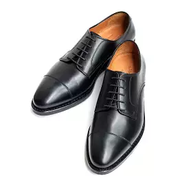 Men's Cap Toe Derby / Black Calf 98782