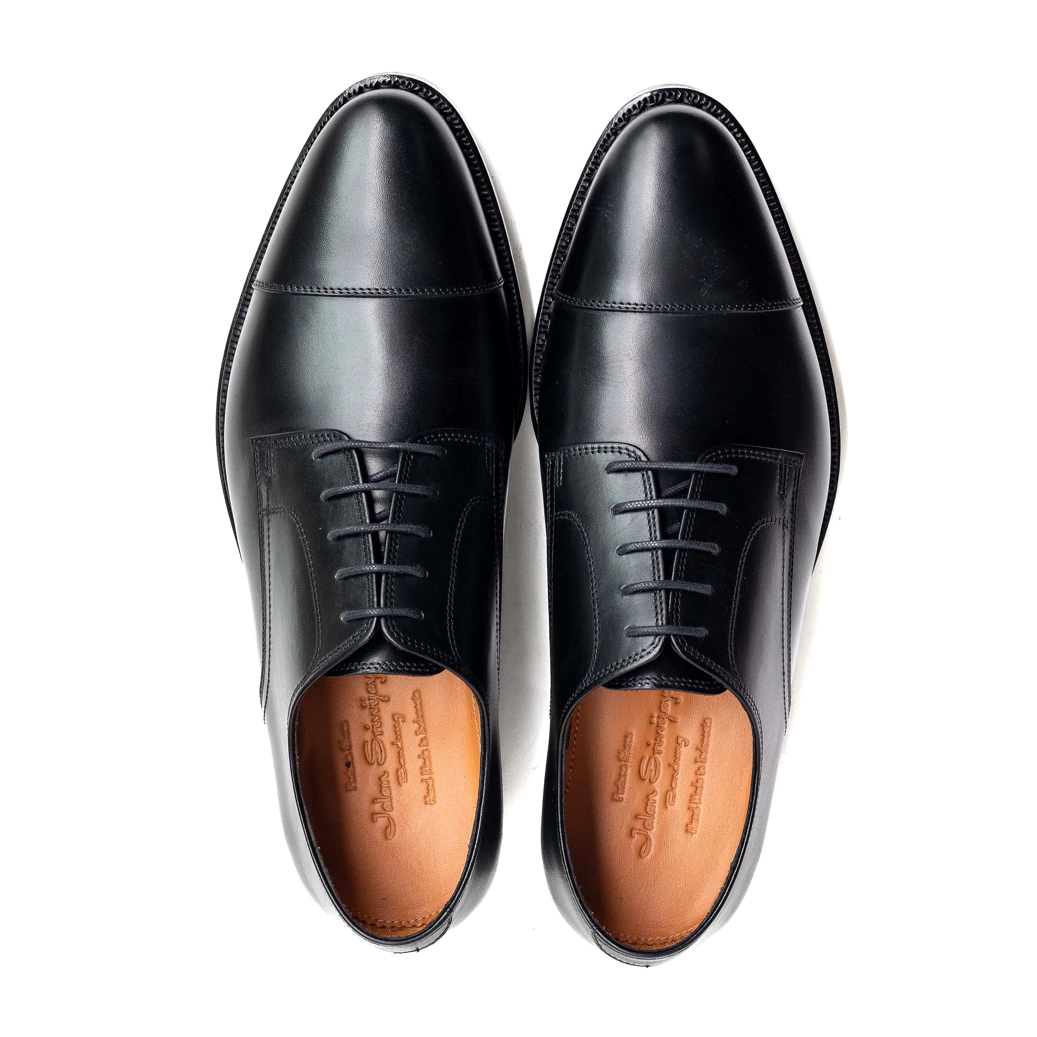 Men's Cap Toe Derby / Black Calf 98782