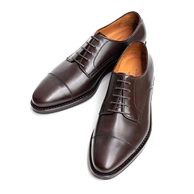 Men's Cap Toe Derby / Dark Brown Calf 98782