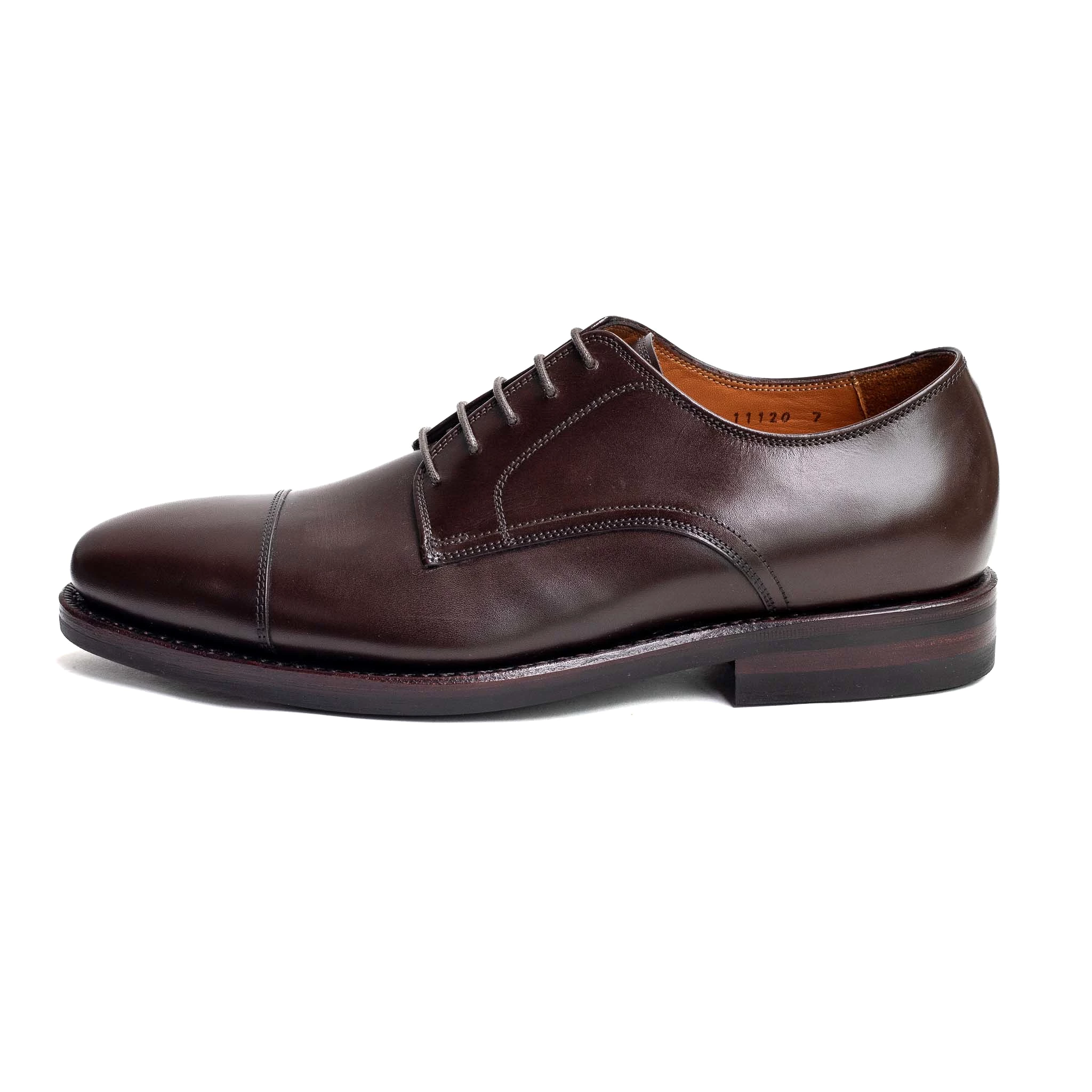 Men's Cap Toe Derby / Dark Brown Calf 98782