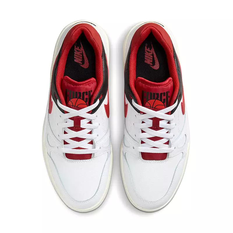 Men's Full Force Low White/Mystic Red/Black