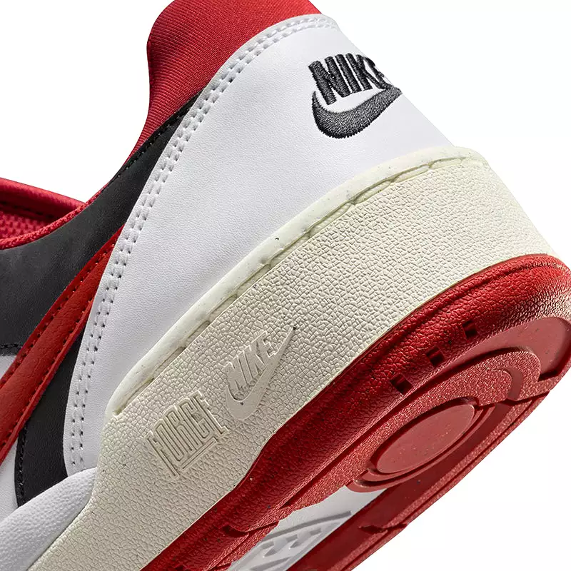 Men's Full Force Low White/Mystic Red/Black