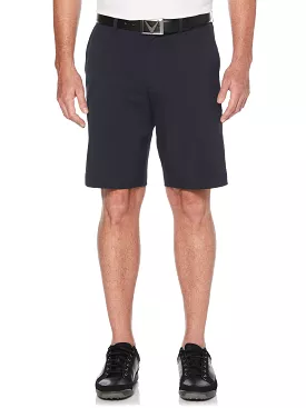 Mens Stretch Solid Short with Active Waistband