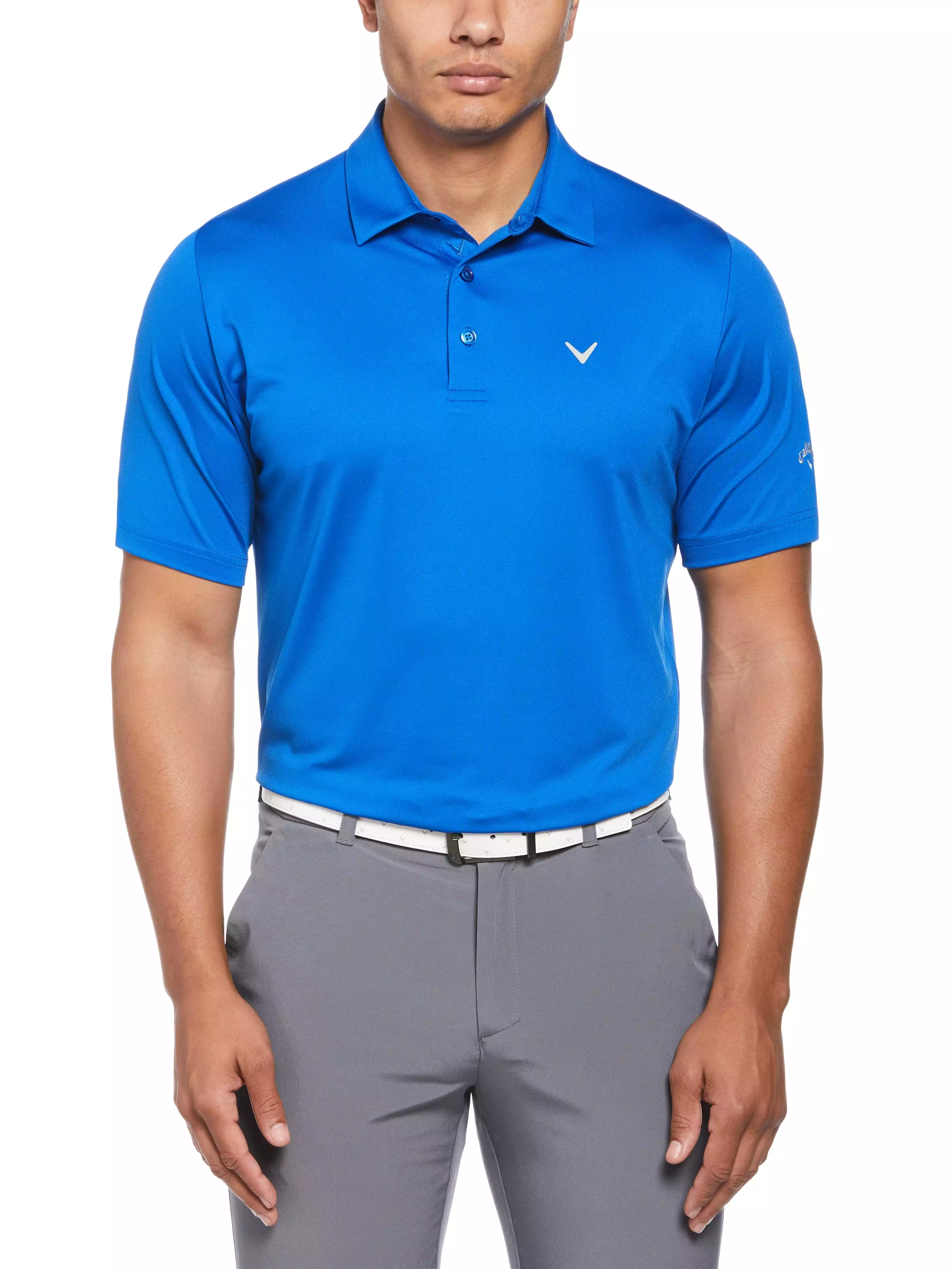 Mens Swing Tech Solid Polo