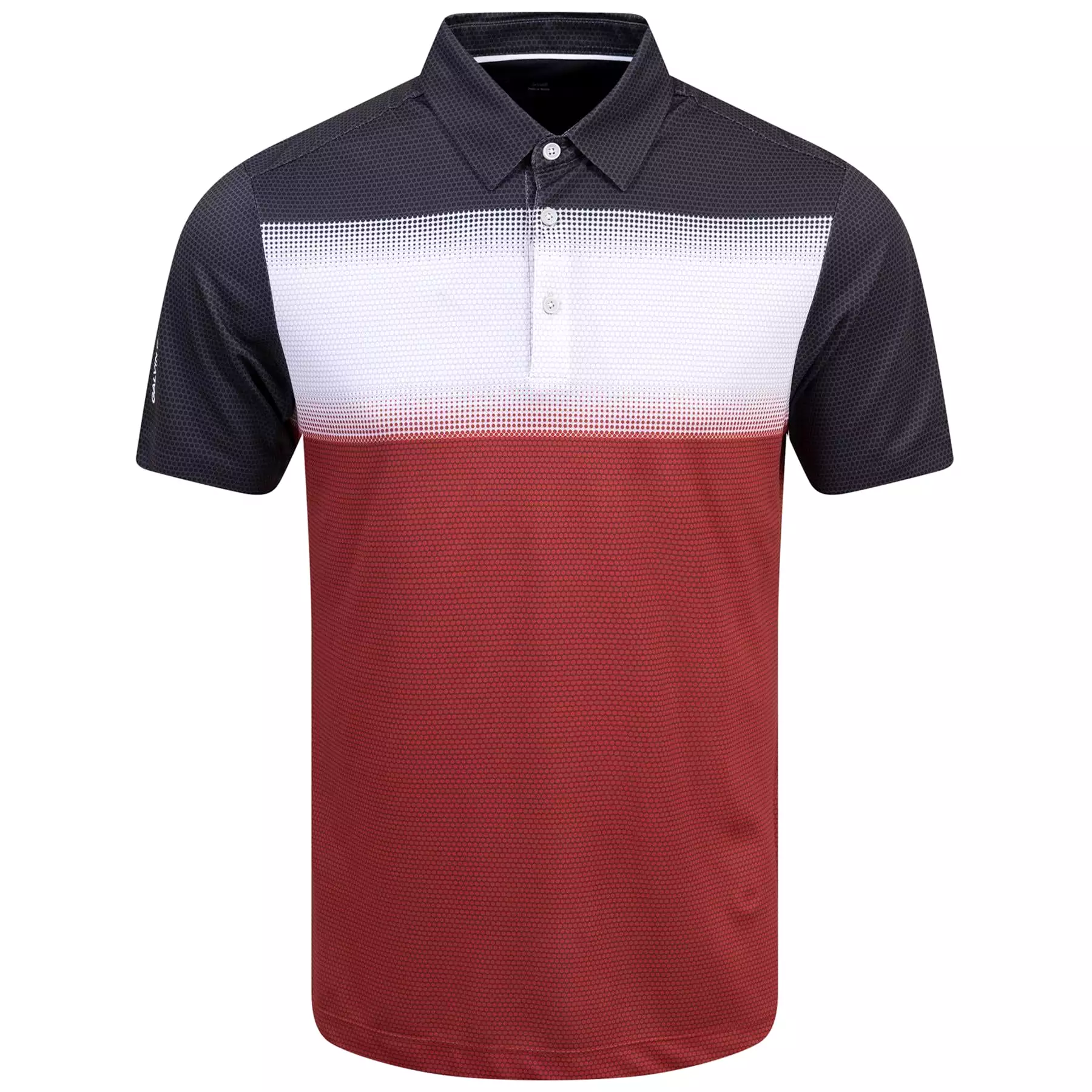 Mo Ventil8+ Regular Fit Polo Red/Black - SS24