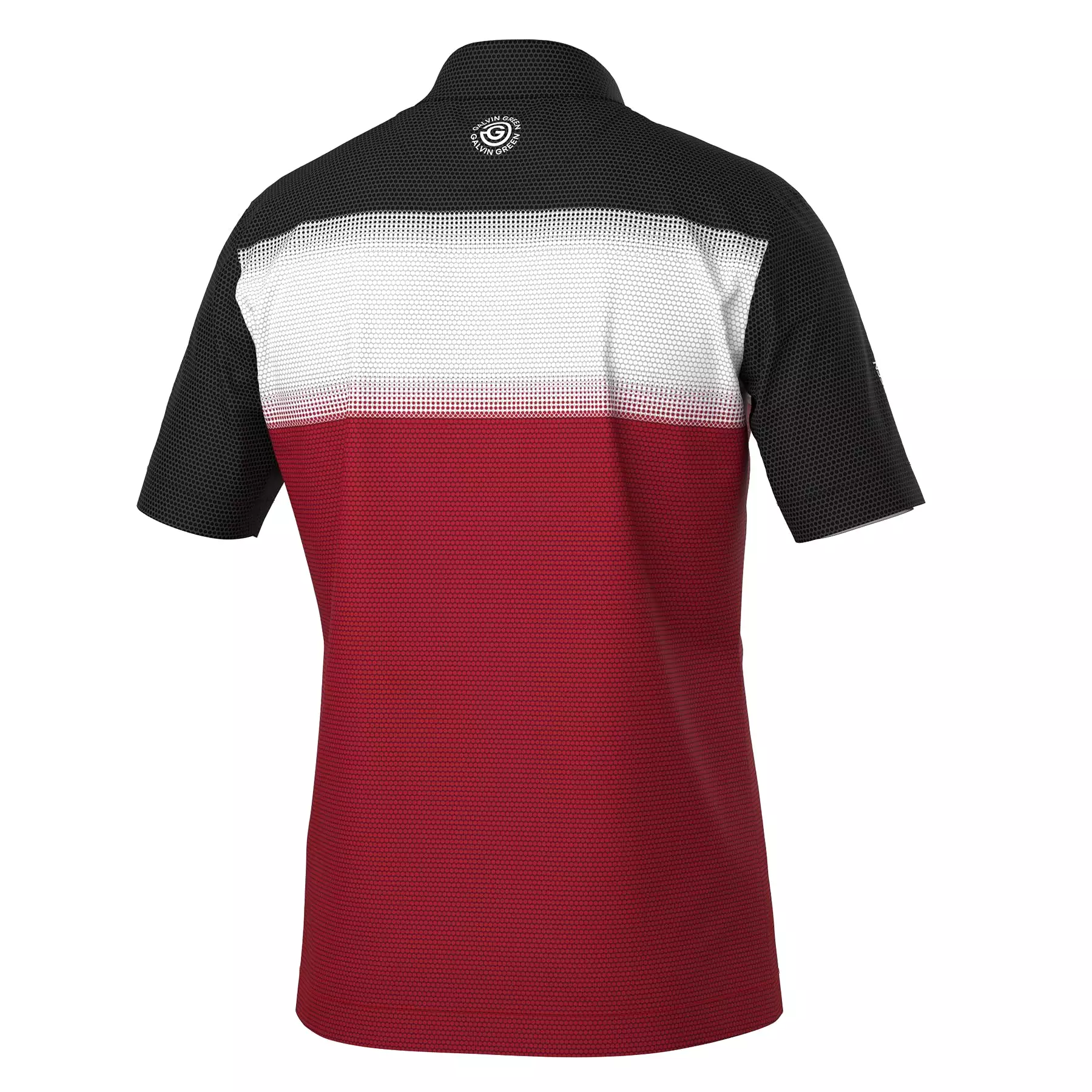 Mo Ventil8+ Regular Fit Polo Red/Black - SS24