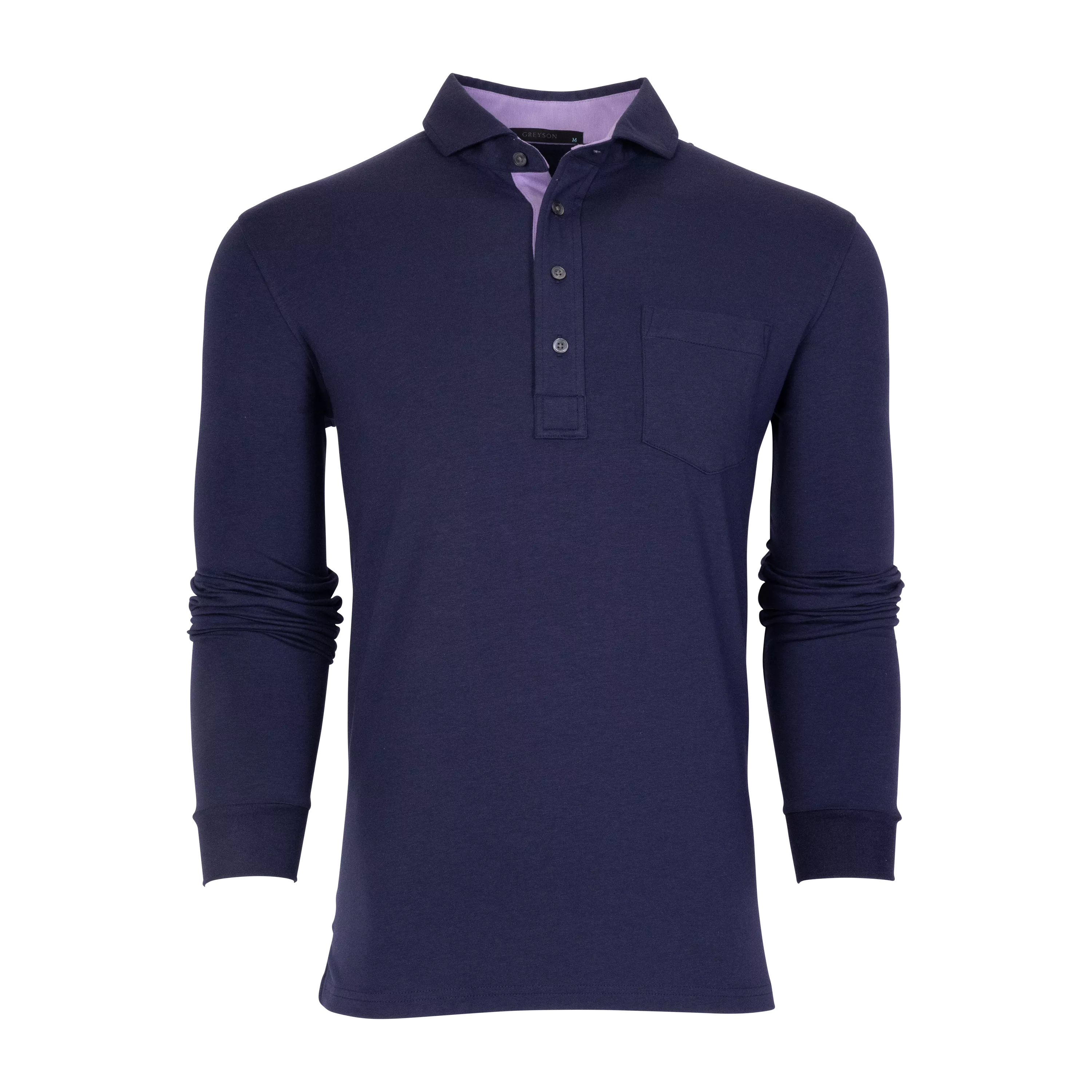 Modern Apache Long Sleeve Polo