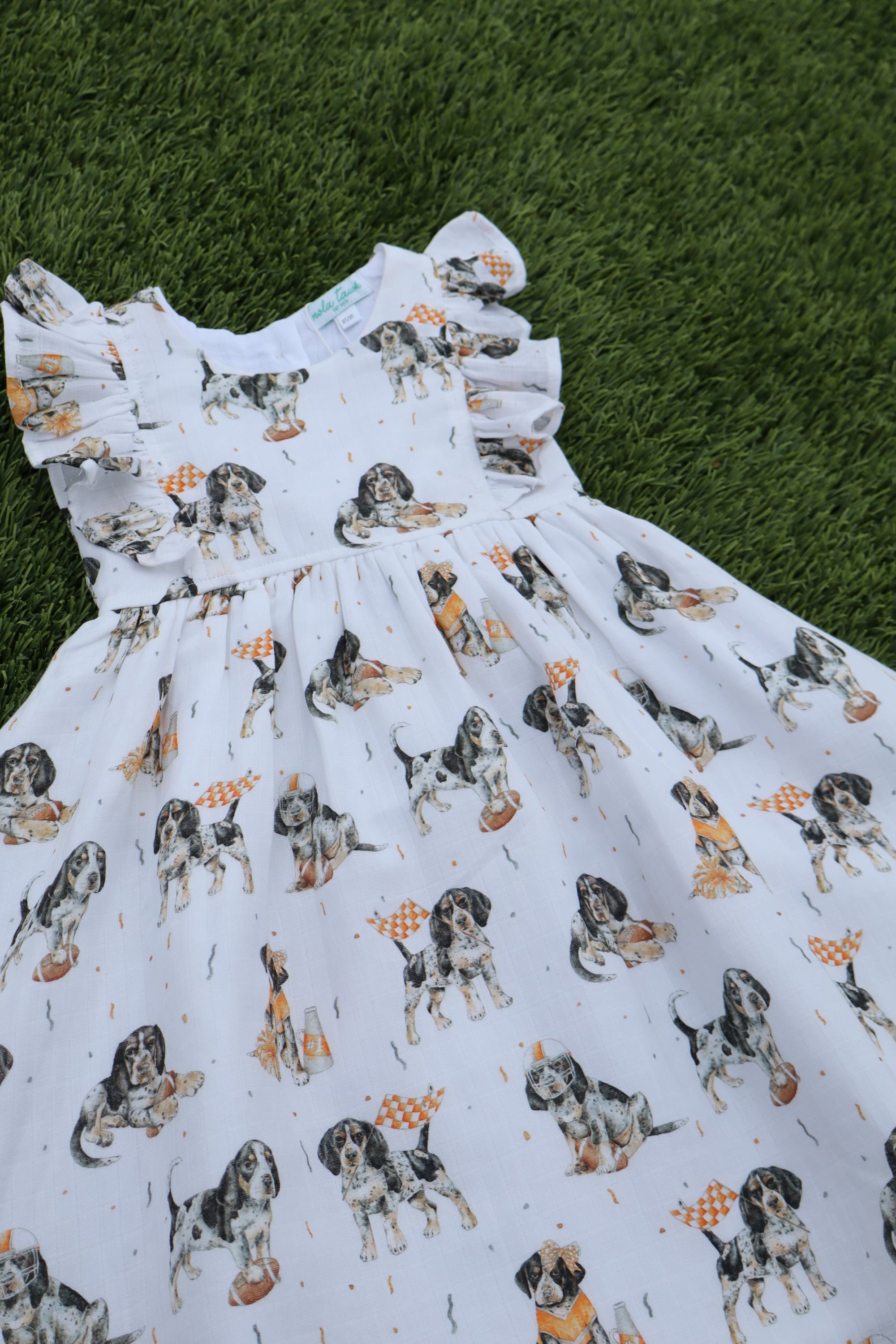 Nola Tawk - Most Valuable Pup Tennessee Muslin Dress