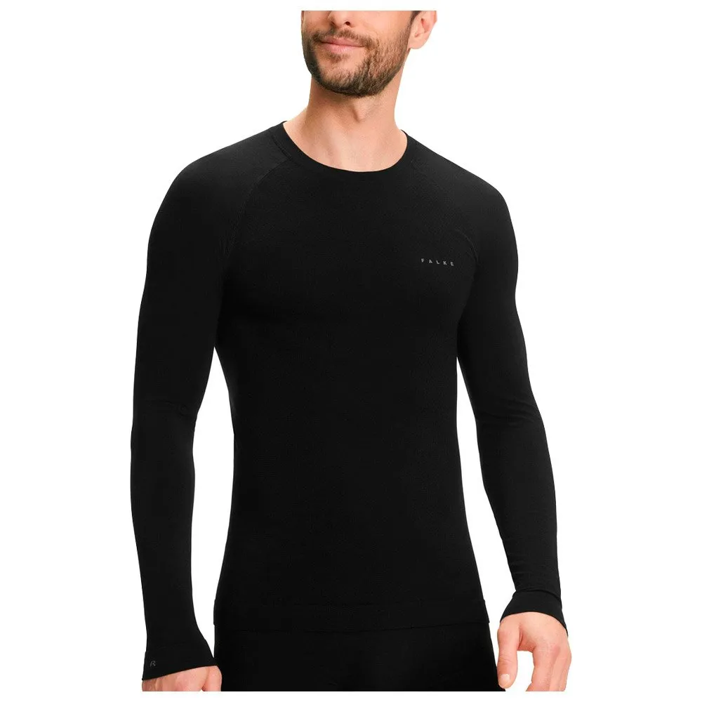 Nordic thermal underwear Falke ---Wool Tech Light Longsleeve Shirt M Black