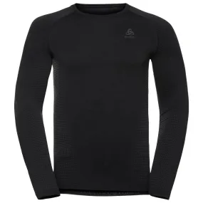 Nordic thermal underwear Odlo ---Performance Warm Eco LS Black Grahite Grey