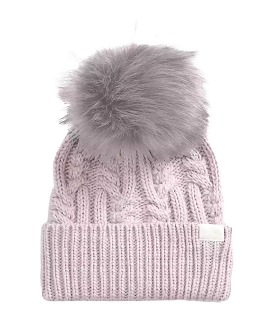 Oh Mega Fur Pom Beanie Girl's