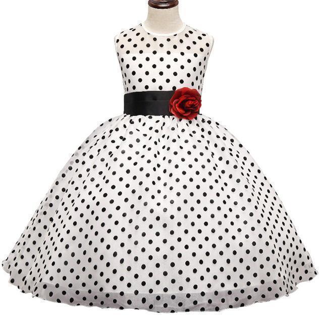 Polka Dots Girls Dress