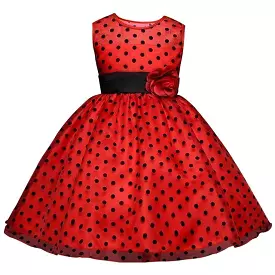 Polka Dots Girls Dress