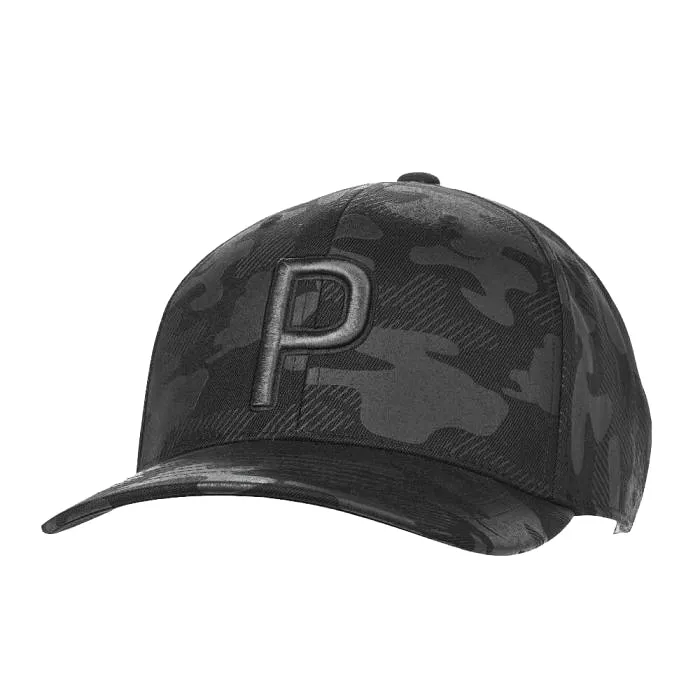 Puma Men's Camo Pattern Snapback Cap