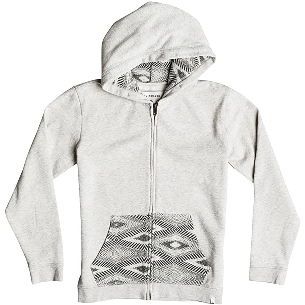 Quiksilver Decided Fate Youth Boys Hoody Zip Sweatshirts (Brand New)