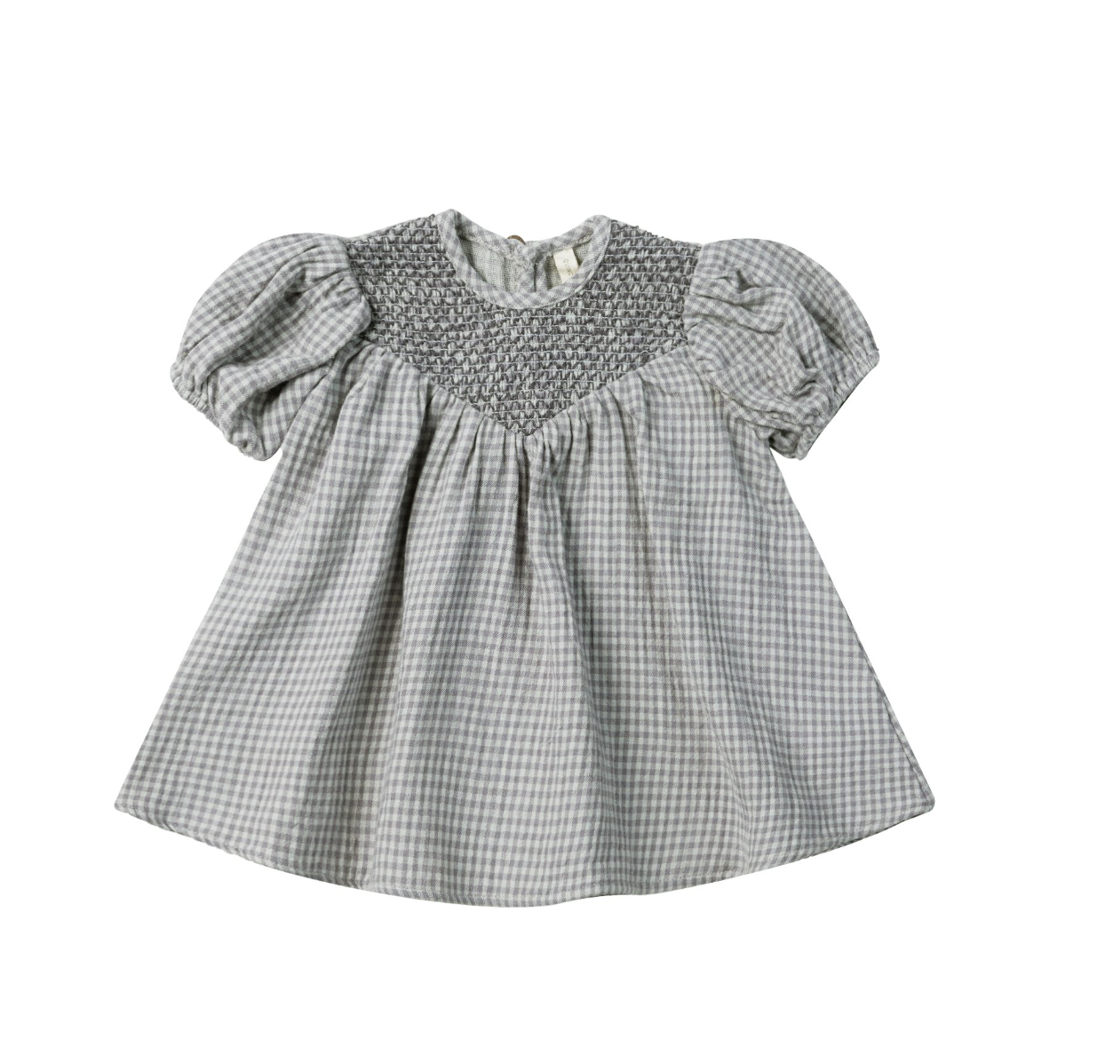 Quincy Mae - Blue Gingham Carina Dress