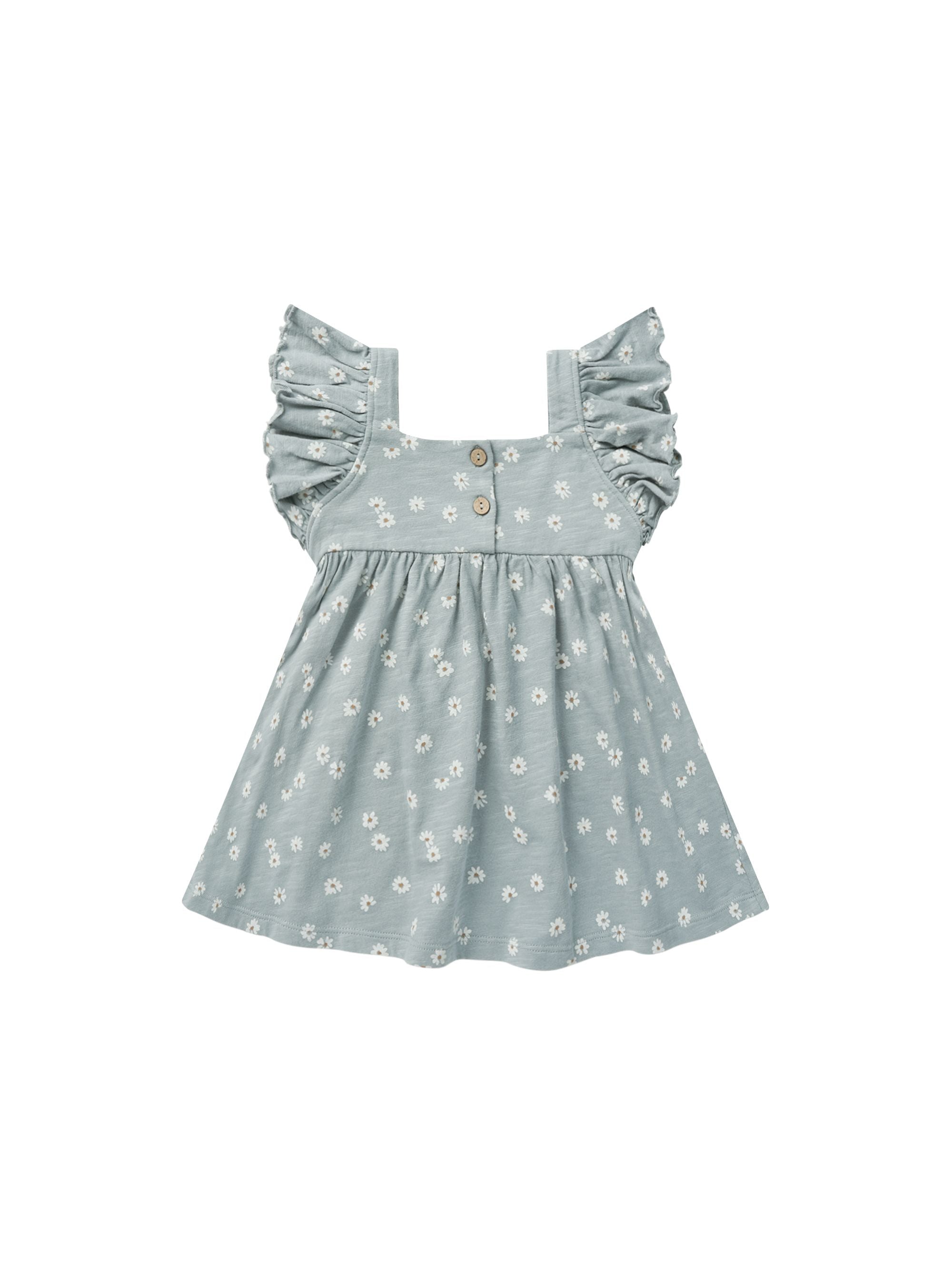 Rylee & Cru - Blue Daisy Mariposa Dress