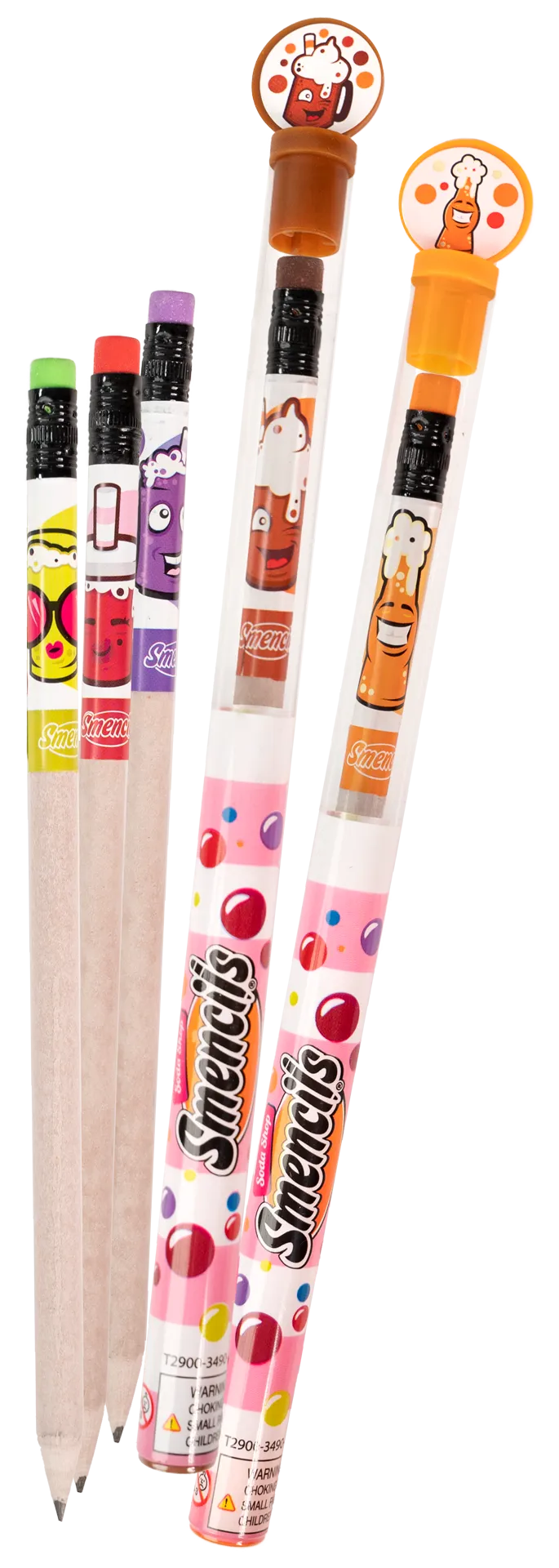 Soda Shop Smencils 5-pack