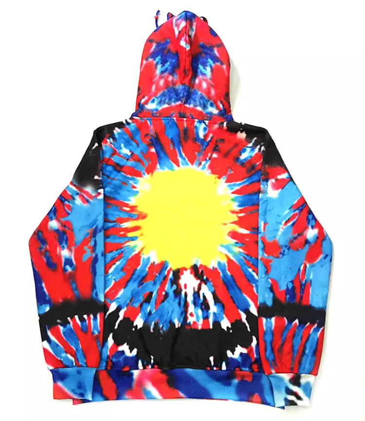 Tie Dye Fleece Hoody