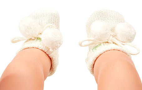 Toshi Organic Booties Marley Cream