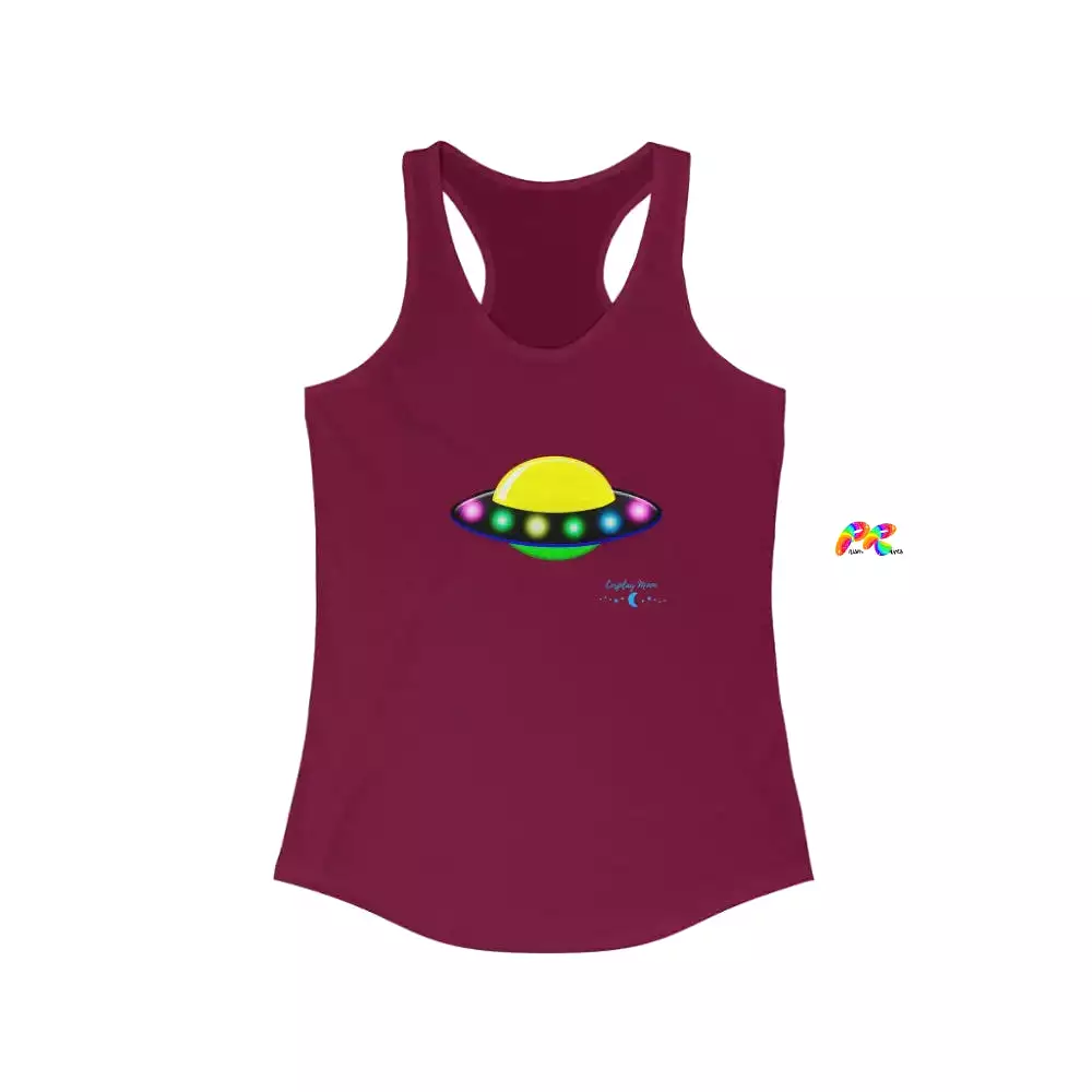 UFO Women's Yoga Racerback Tank