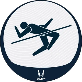 USATF Pictogram Sticker - Vertical Jump