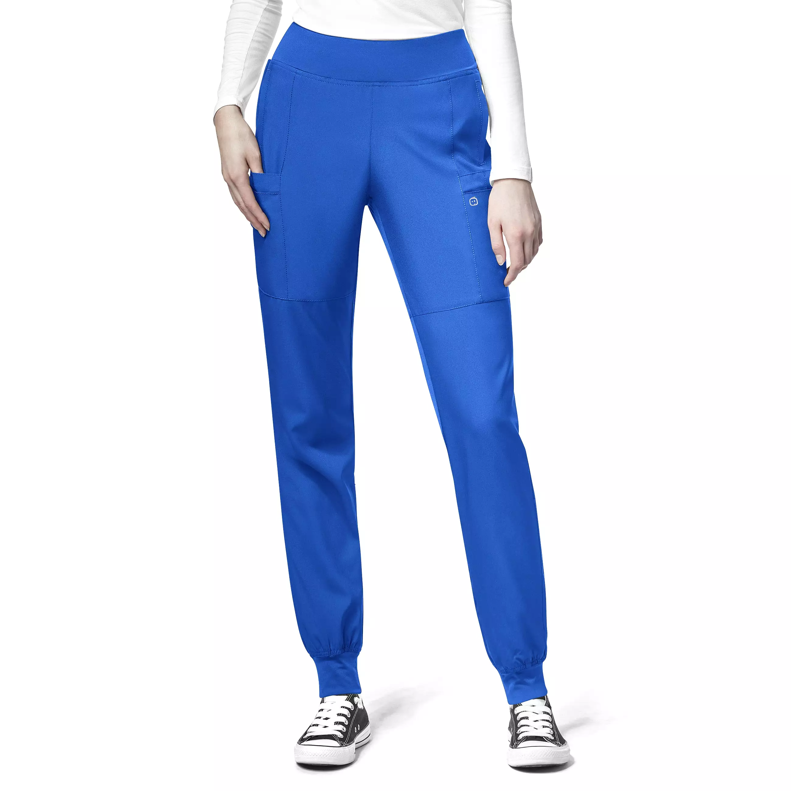 WonderWink W123 Women's 5555 Yoga Waist Jogger Scrub Pant