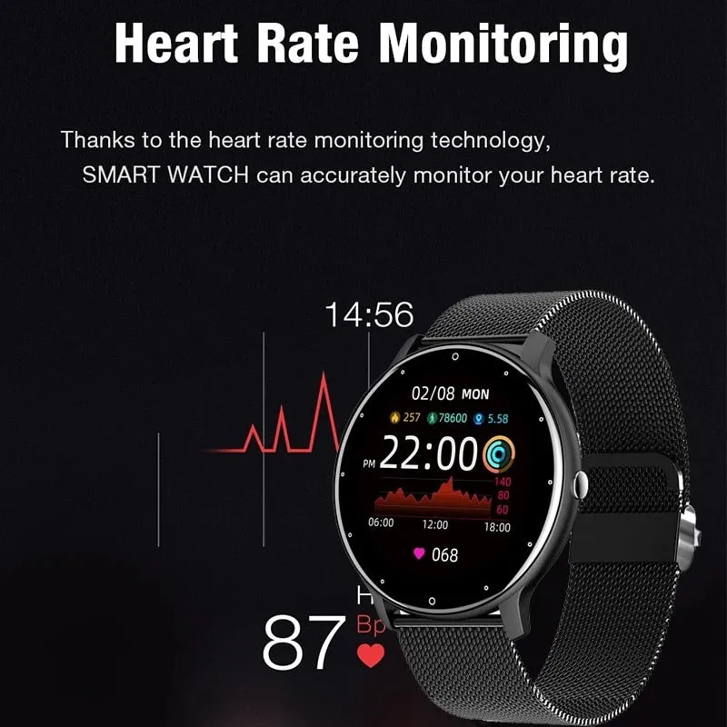 ZL02 Smartwatch Bluetooth Waterproof Fitness Tracker